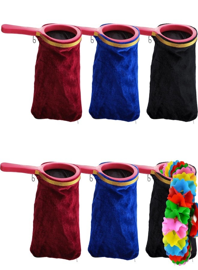 DEAYOU 6 Pack Magic Prop Change Bag with Zipper, Make it Appear or Disappear Magic Trick Bag, Classic Vanishing Effect Magic Accessories for Stage Performance, Magician, Beginner, Christmas - Image 1